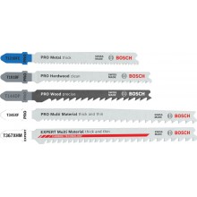 BOSCH Sada pilových plátků pro řezání více materiálů, 15 ks 2607011438