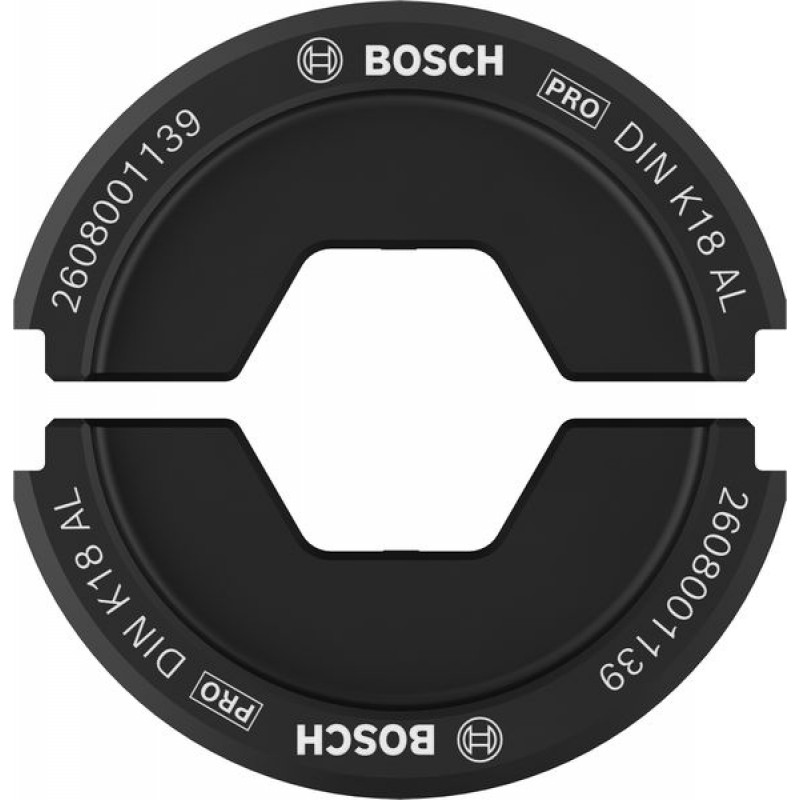 BOSCH Lisovací matrice PRO, DIN K18 AL, 70 mm2, hliník 2608001139