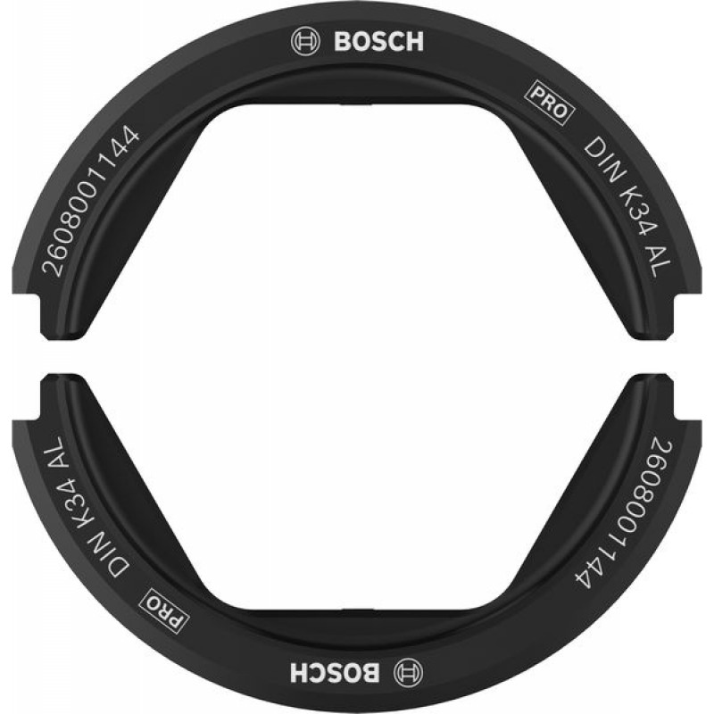 BOSCH Lisovací matrice PRO, DIN K34 AL, 300 mm2, hliník 2608001144