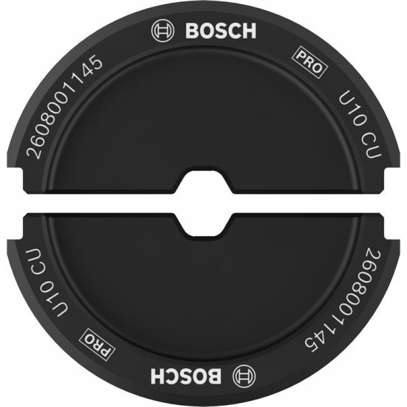 BOSCH Lisovací matrice PRO, U10 CU, 10 mm2, měď, 2608001145
