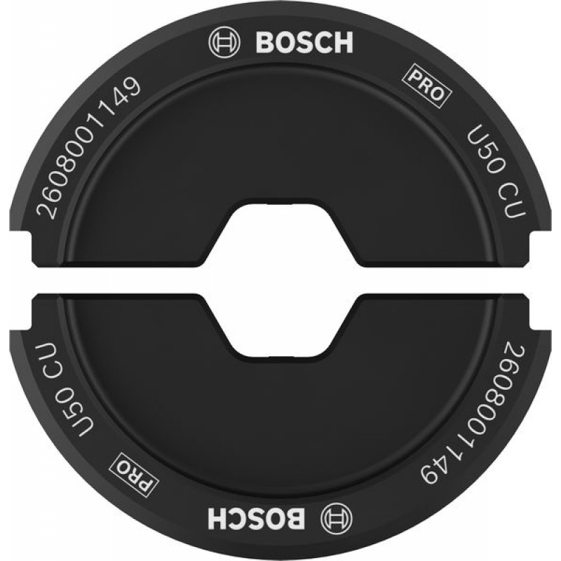 BOSCH Lisovací matrice PRO, U50 CU, 50 mm2, měď 2608001149