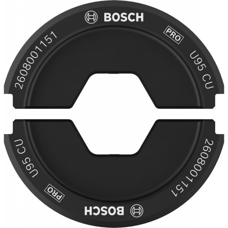 BOSCH Lisovací matrice PRO, U95 CU, 95 mm2, měď 2608001151