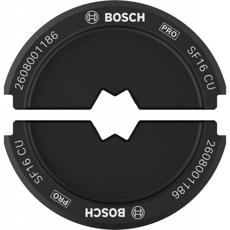 BOSCH Lisovací matrice PRO, SF16 CU, 16 mm2, měď 2608001186