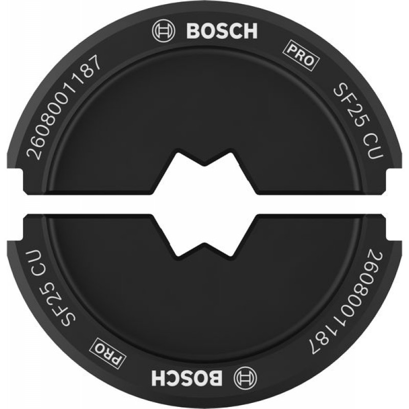 BOSCH Lisovací matrice PRO, SF25 CU, 25 mm2, měď 2608001187
