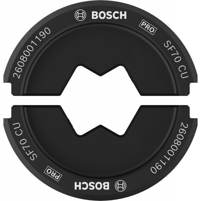 BOSCH Lisovací matrice PRO, SF70 CU, 70 mm2, měď 2608001190
