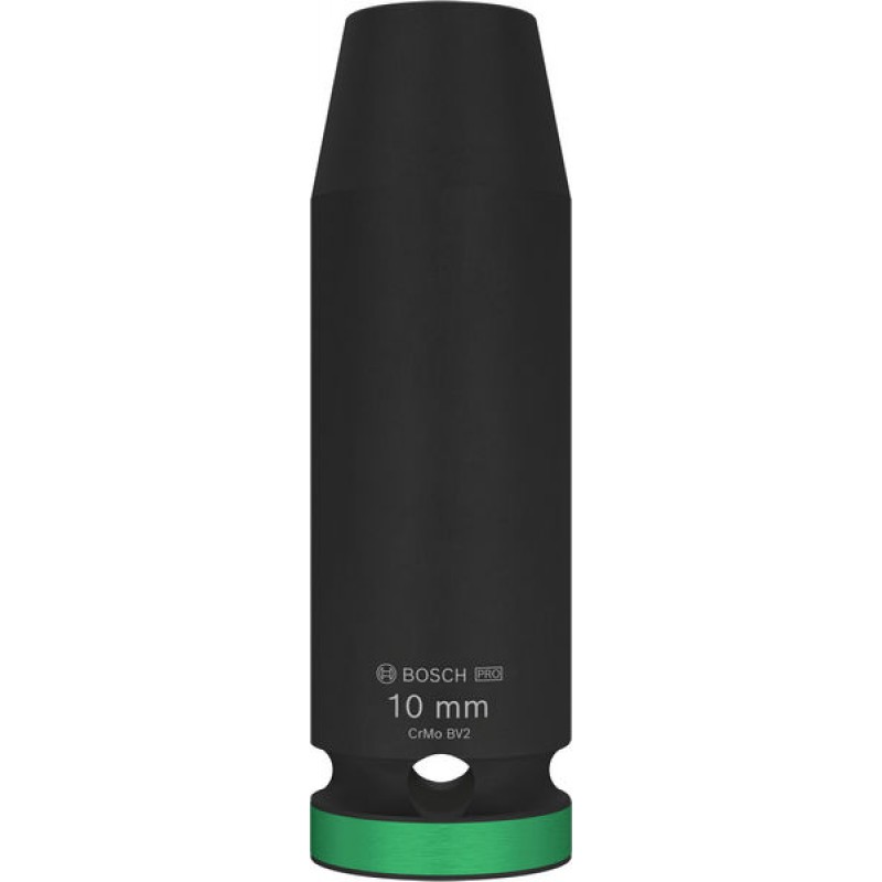 BOSCH PRO Impact Socket, 1/2", 10 mm, prodloužené 2608003044
