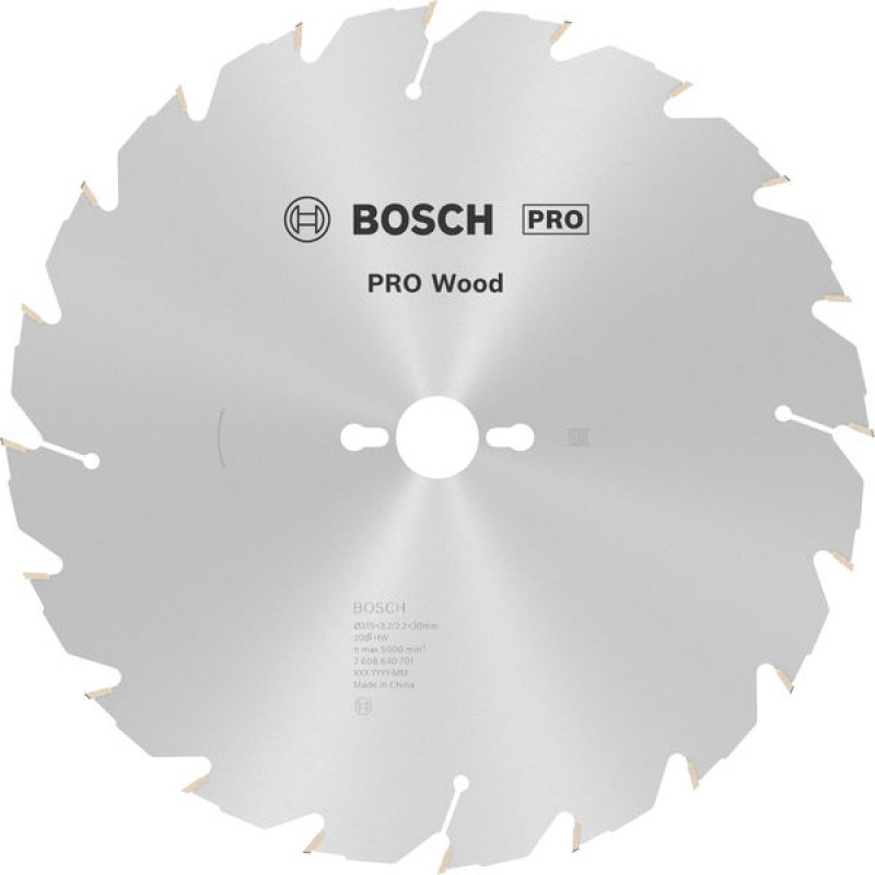 BOSCH Pilový kotouč Construct Wood 315 x 30 x 3,2 mm; 20 2608640701