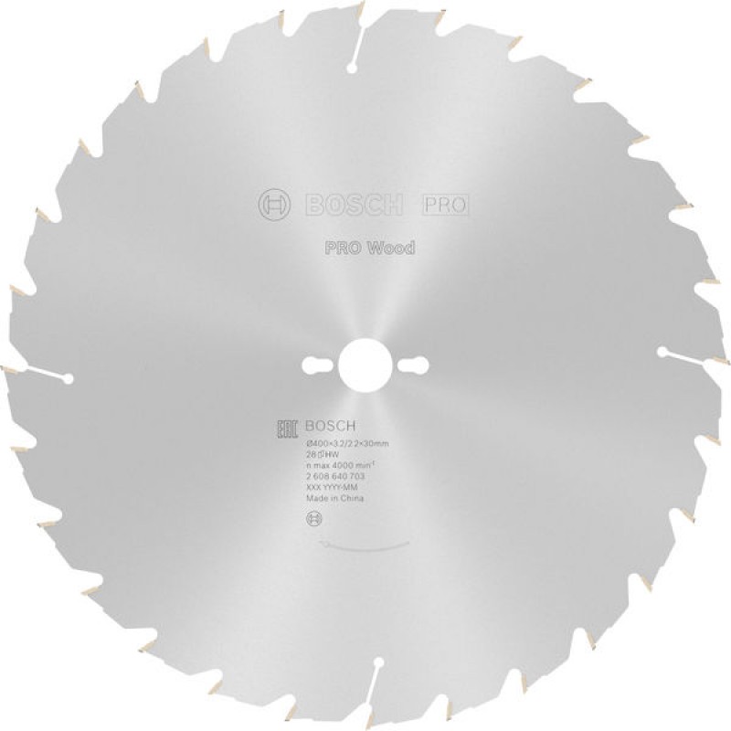 BOSCH Pilový kotouč Construct Wood 400 x 30 x 3,2 mm; 28 2608640703