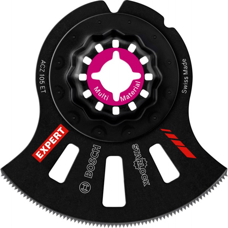 BOSCH Pilový list ACZ 105 ET EXPERT MultiMaterial Segment pro víceúčelové nástroje, 1 ks 2608664208 BOSCH Pilový list ACZ 105 ET EXPERT MultiMaterial Segment pro víceúčelové nástroje, 1 ks 2608664208