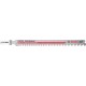 BOSCH Pilový plátek pro přímočaré pily EXPERT Multi Material T367XHM, 10 ks 2608901818