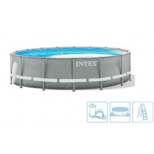 INTEX Prism Frame Pools Bazén 457 x 122 cm s kartušovou filtrační pumpou 26726NP