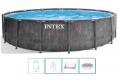 INTEX GREYWOOD PRISM FRAME PREMIUM POOLS Bazénový set 549 x 122 cm s filtrací 26744NP