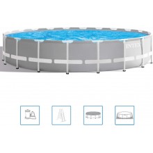VÝPRODEJ INTEX PRISM FRAME POOLS SET Bazén 610 x 132 cm s kartušovou filtrační pumpou 26756NP POŠKOZENÝ OBAL!!