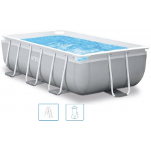 INTEX Prism Frame Rectangular Pools Bazén 300 x175 x 80 cm s filtrací 26784GN