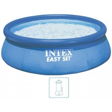 VÝPRODEJ INTEX Easy Set Pool Bazén 244 x 61 cm s kartušovou filtrační pumpou 28108GN BEZ ORIG. OBALU!!