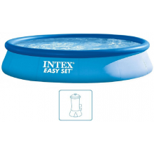 INTEX Easy Set Pool Bazén 396 x 84 cm s kartušovou filtrační pumpou 28142GN