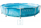 INTEX METAL FRAME POOLS Bazén 305 x 76 cm s kartušovou filtrací 28208GN