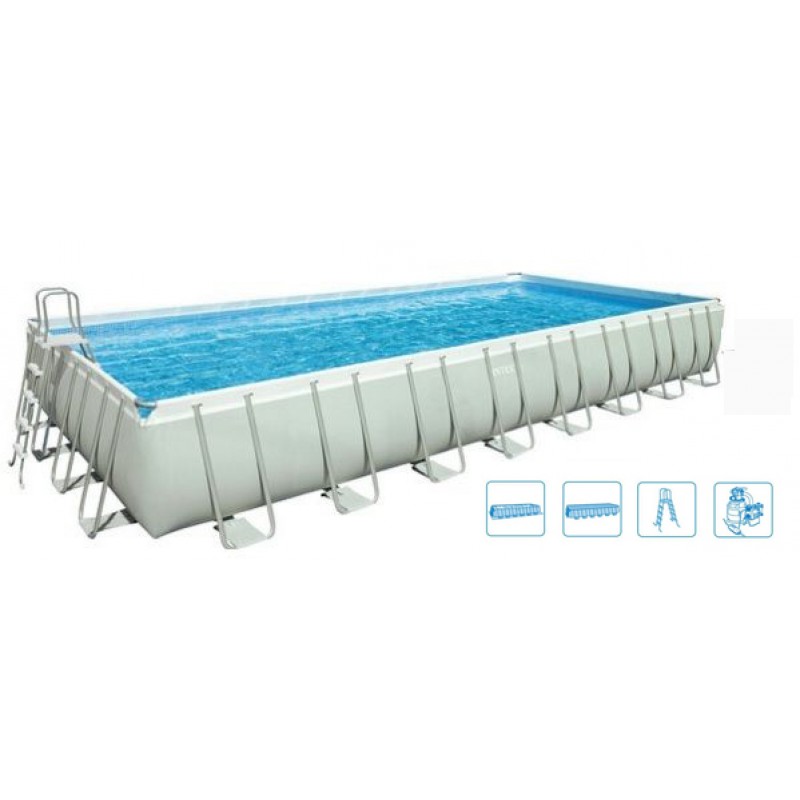 INTEX Bazén Ultra Frame Pool 975 x 488 x 132 cm, 28372GN INTEX Bazén Ultra Frame Pool 975 x 488 x 132 cm, 28372GN
