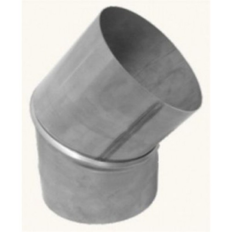 Koleno nerez 2-segmentové 0-45° 180mm Koleno nerez 2-segmentové 0-45° 180mm