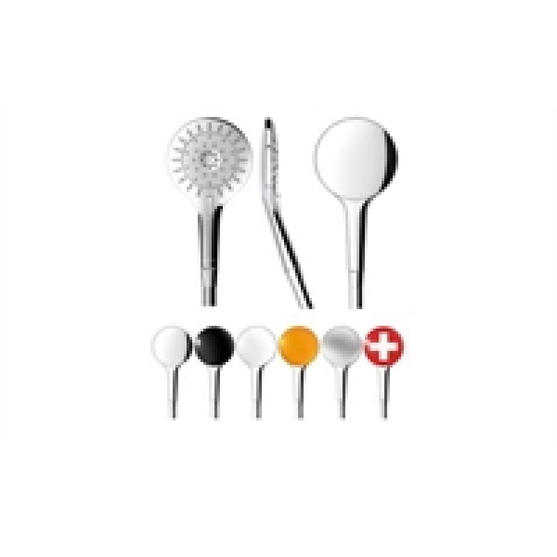 LAUFEN MyTwin120 sprchová hlavice, chrom, průtok 5,7 l/min 3.6198.2.004.371.1