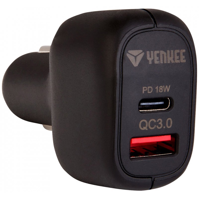 YENKEE YAC 2042 QC 3.0 a PD 18W Autonabíječka 30016986 YENKEE YAC 2042 QC 3.0 a PD 18W Autonabíječka 30016986