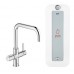 GROHE Red Duo páková dřezová baterie a combi-boiler (8 l), chrom 30156000