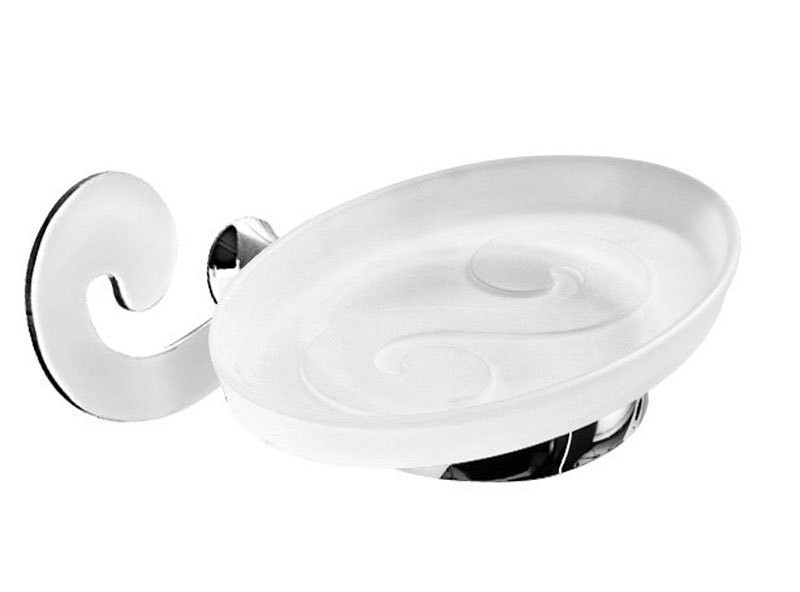 SAPHO SISSI mýdlenka, chrom/sklo satin 331113 SAPHO SISSI mýdlenka, chrom/sklo satin 331113