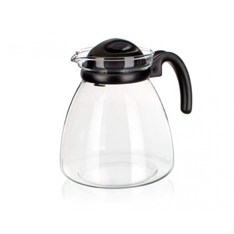 BANQUET Skleněná konvice 2,1 Bormio plastové víčko 350023 BANQUET Skleněná konvice 2,1 Bormio plastové víčko 350023