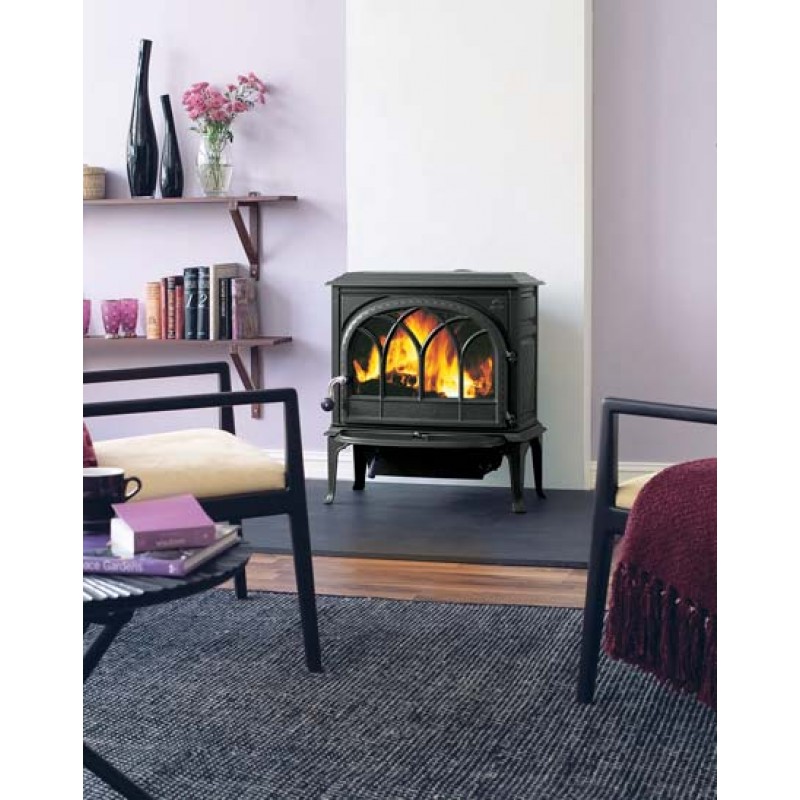 Jotul F 400 CB krbová kamna modročerný smalt 350759 Jotul F 400 CB krbová kamna modročerný smalt 350759