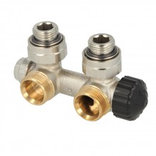 HEIMEIER radiátorový ventil Multilux 1/2", rohový, vnitřní, dvoutrubková s. 3851-02.000