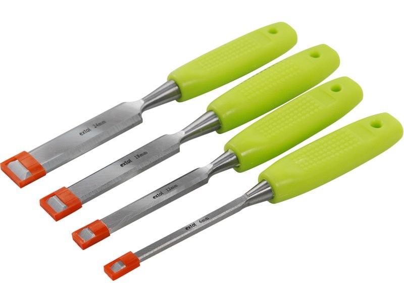 EXTOL CRAFT dláta, sada 4ks 3932