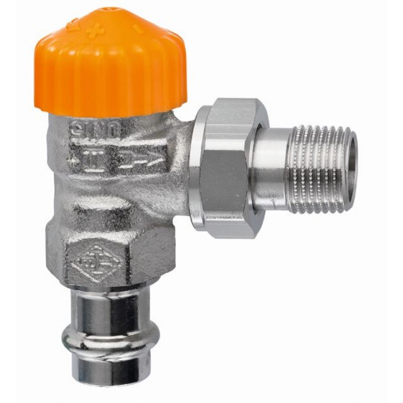 HEIMEIER termostatický ventil Eclipse 1/2" (DN 15), rohový s lisov. připojením 3941-15.000 HEIMEIER termostatický ventil Eclipse 1/2" (DN 15), rohový s lisov. připojením 3941-15.000