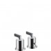 Hansgrohe AXOR CITTERIO Dvouotv. termostat na okraj vany s ovl. páčkami, chrom 39482000