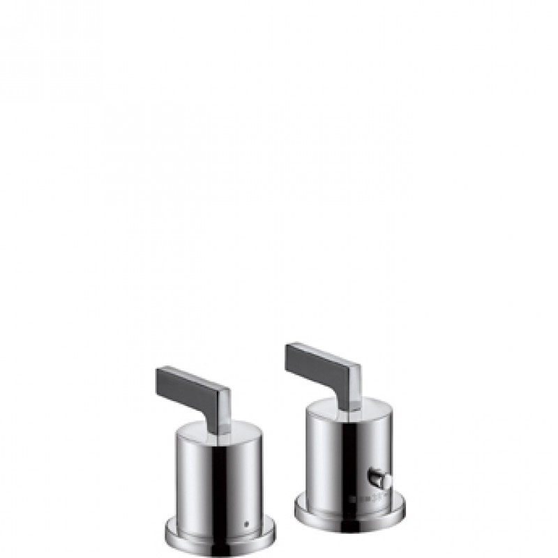 Hansgrohe AXOR CITTERIO Dvouotv. termostat na okraj vany s ovl. páčkami, chrom 39482000 Hansgrohe AXOR CITTERIO Dvouotv. termostat na okraj vany s ovl. páčkami, chrom 39482000