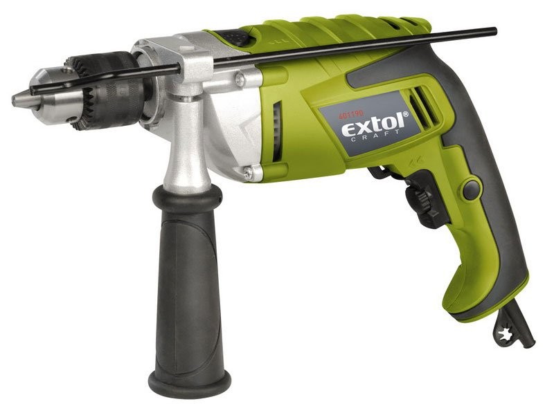 EXTOL CRAFT vrtačka s příklepem 1100W, 401190
