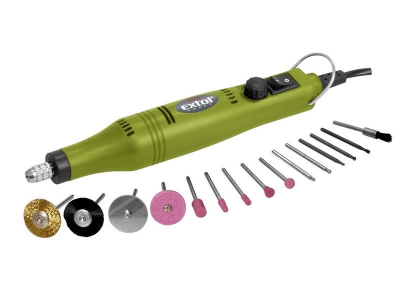 EXTOL CRAFT bruska přímá s transformátorem, 14,4W 404122 EXTOL CRAFT bruska přímá s transformátorem, 14,4W 404122