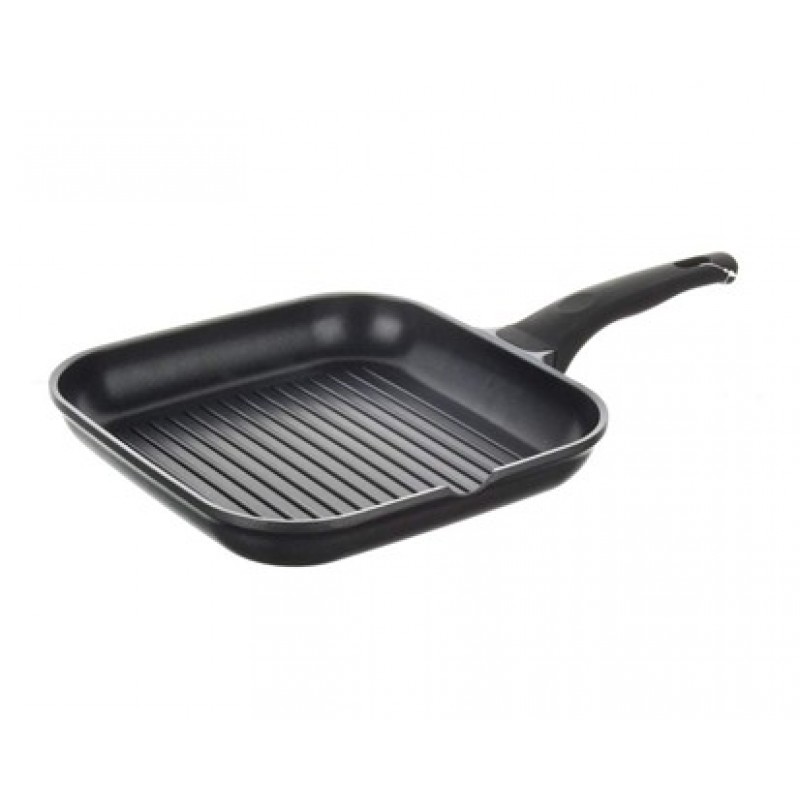 BANQUET Pánev STEAK 28cm TITANIUM Quantanium 40DMHR28-A BANQUET Pánev STEAK 28cm TITANIUM Quantanium 40DMHR28-A