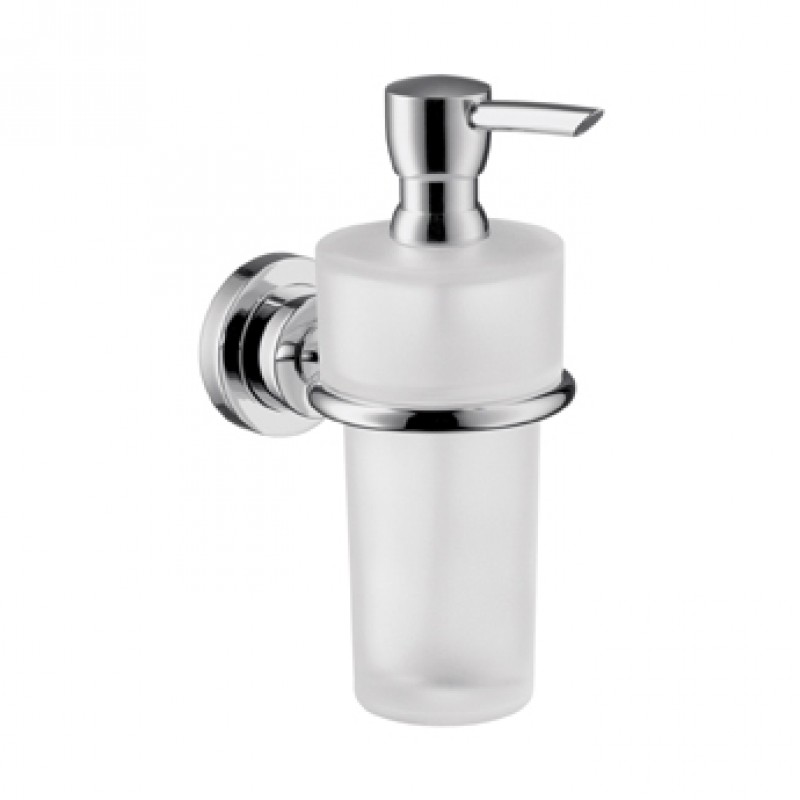 Hansgrohe AXOR CITTERIO Dávkovač tekutého mýdla, chrom 41719000 Hansgrohe AXOR CITTERIO Dávkovač tekutého mýdla, chrom 41719000