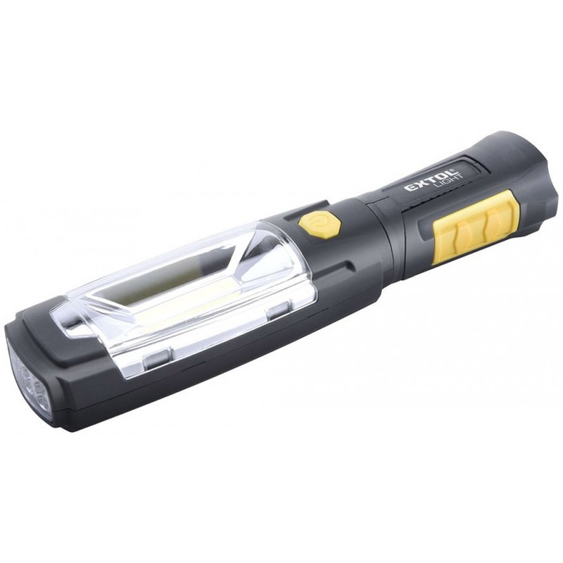 EXTOL LIGHT svítilna kloubová 280lm COB LED, 3W COB LED, 6x30lm LED 43155
