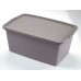 HEIDRUN RATTAN box s víkem, 22 x 43 x 32 cm, 20l, 4511