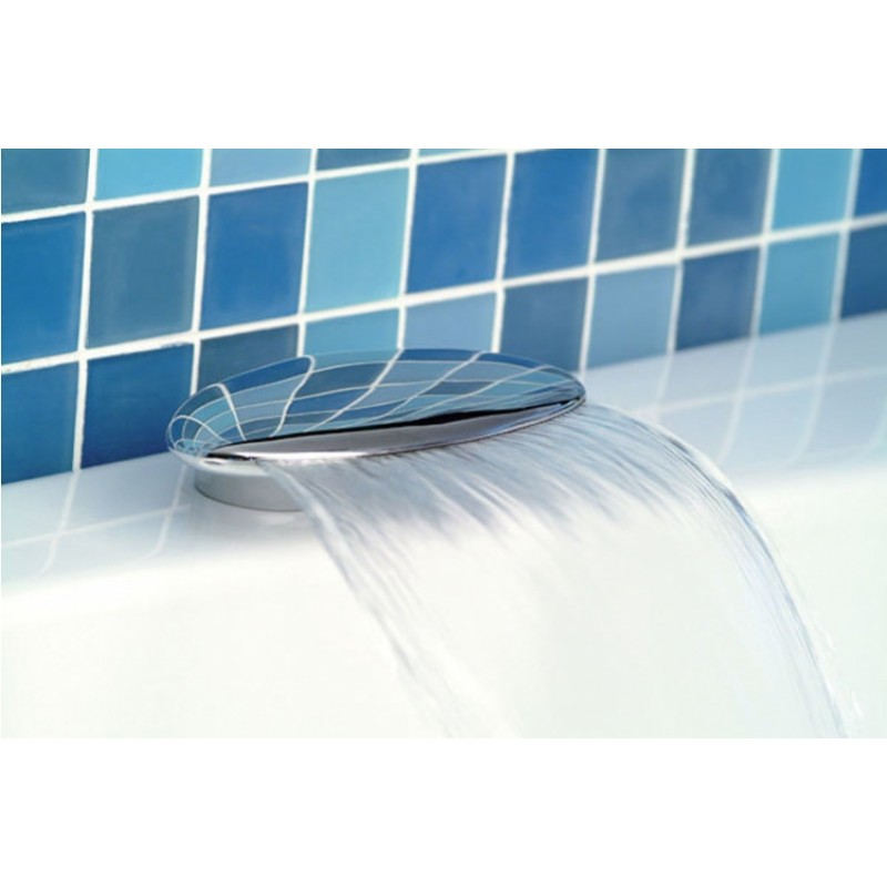 POLYSAN Výtoková hubice na okraj vany, 170mm, chrom 48B100 POLYSAN Výtoková hubice na okraj vany, 170mm, chrom 48B100