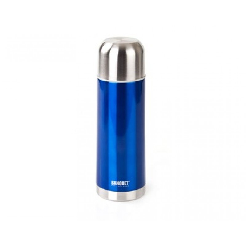 BANQUET Nerezová Termoska 0,75L Avanza Blue 48T075SB
