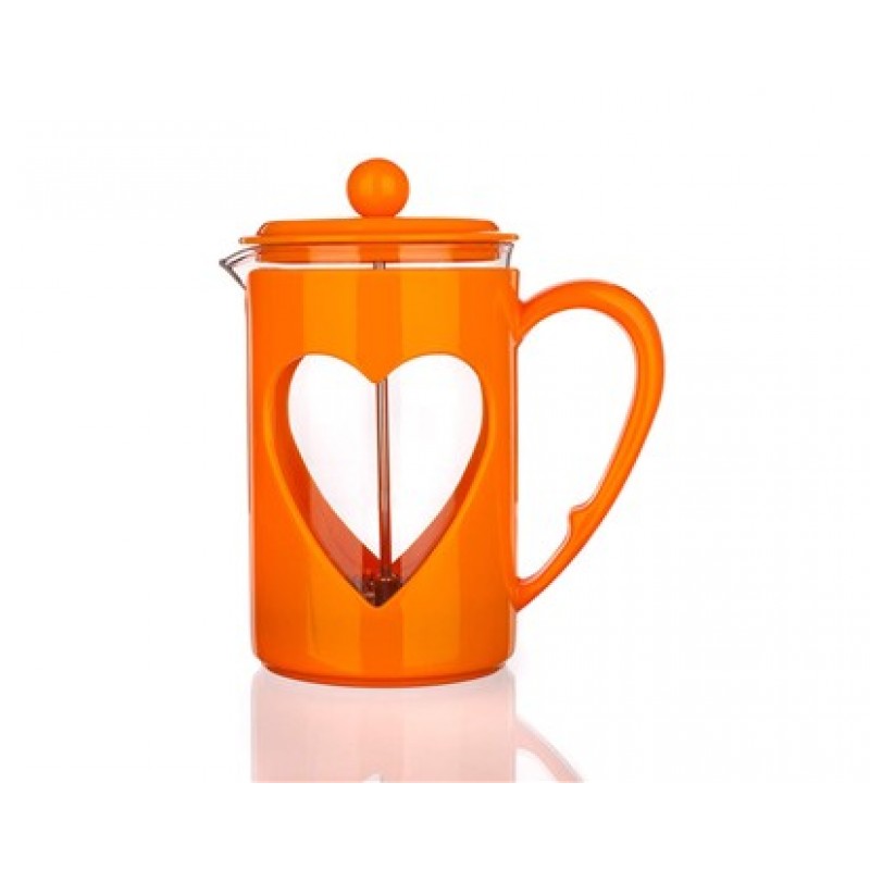 BANQUET Konvice na kávu Darby 800ml oranžová 49B040O