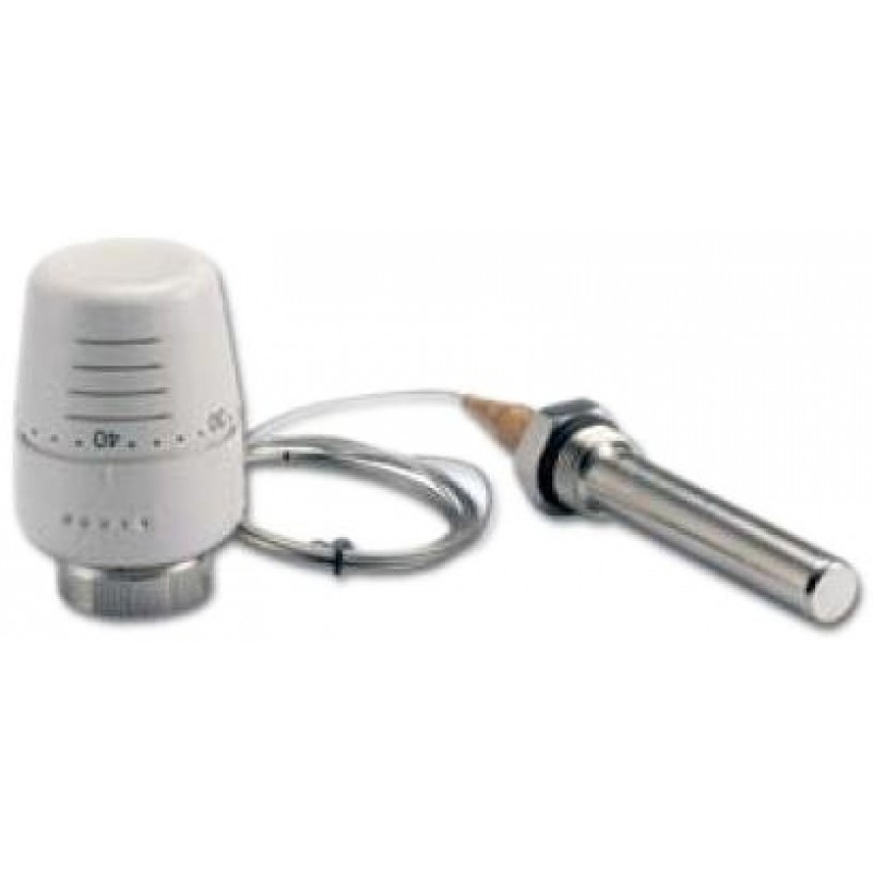 KORAD - T 5011 Termostatická hlavice bílá kapalinová s kapilárou 2 m a jímkou 1/2" 50175 KORAD - T 5011 Termostatická hlavice bílá kapalinová s kapilárou 2 m a jímkou 1/2" 50175