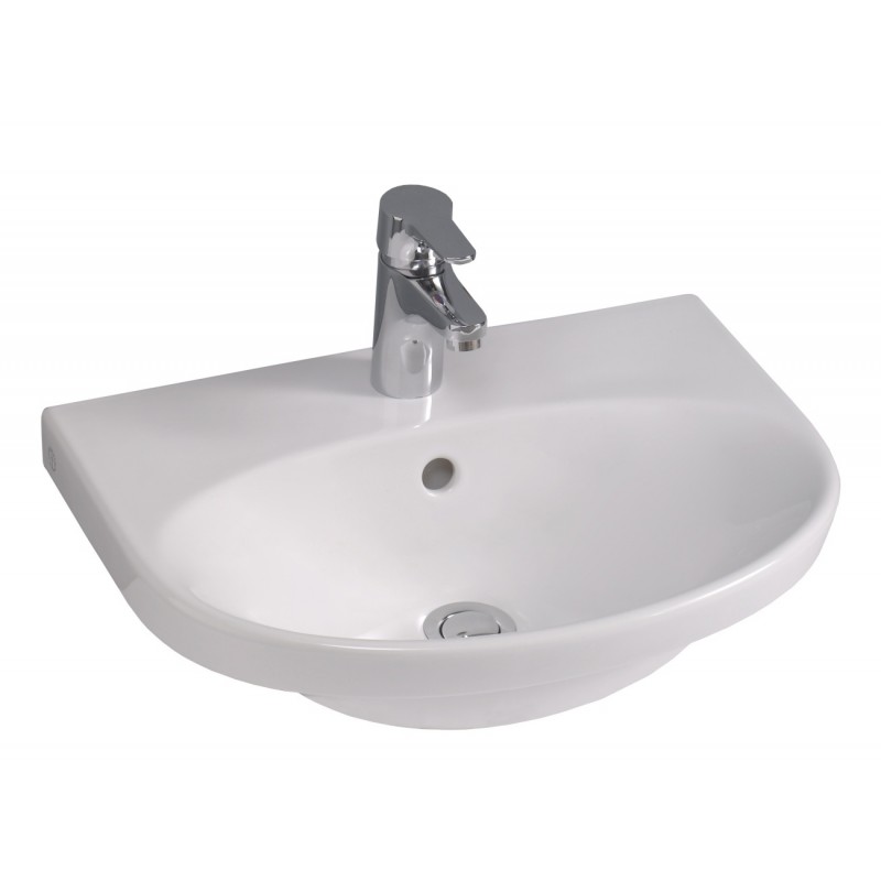 Gustavsberg NAUTIC 50 umyvadlo, bílá 50x38 55509901 Gustavsberg NAUTIC 50 umyvadlo, bílá 50x38 55509901