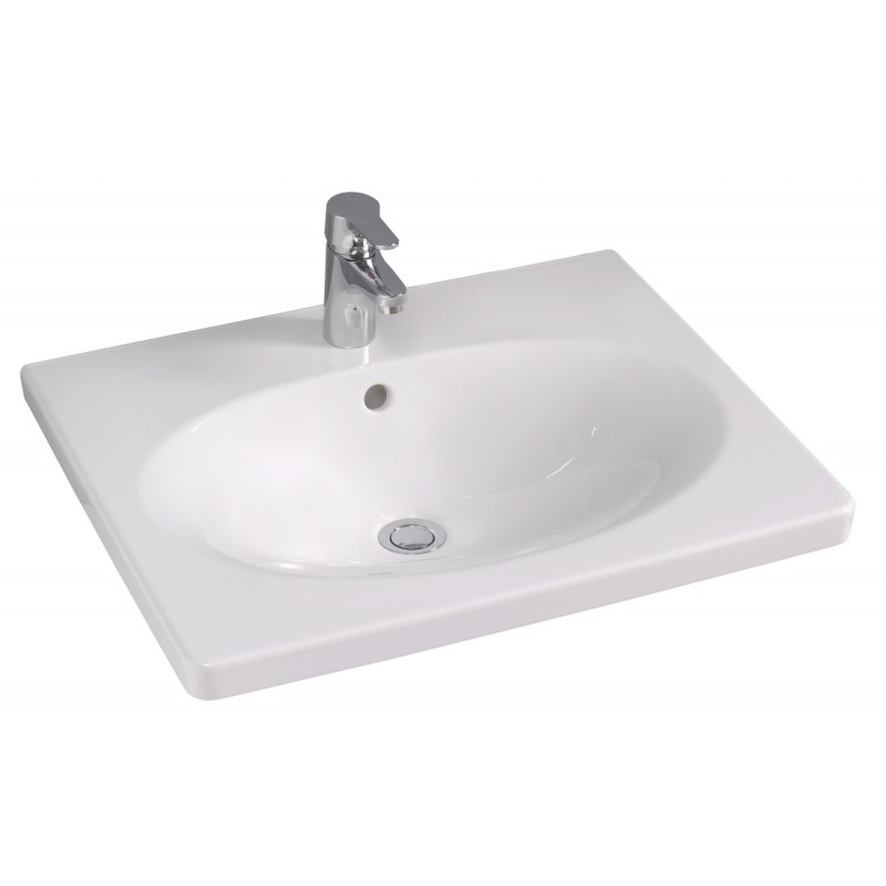 Gustavsberg NAUTIC 62 umyvadlo nábytkové, bílá 62x50 55629901