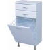 INTEDOOR AZZURRA střední koupelnová skříňka na dvou nožičkách AZSS50KN/63