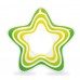 INTEX Nafukovací kruh hvězda, zelený 59243NP