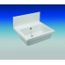 ABUSANITAIR Abu Compact nástenné umývadlo 55 x 45 x 16,5 cm, granit svetlý 60009B60099