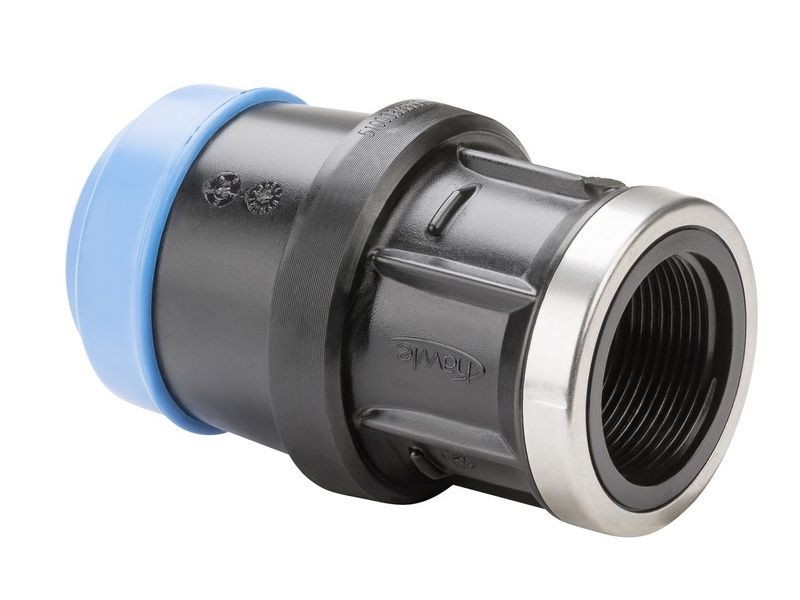 Hawle Přechodka násuvná ISO 6220 s vnitřním závitem, POM, pro rozvody vody 32 mm x 1" 622003200116